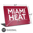 NBA Miami Heat Standard - Red Universal Laptop 11in (8.8 x 6.2in) Skin