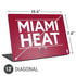NBA Miami Heat Standard - Red Universal Laptop 13in (10.6 x 7.6in) Skin