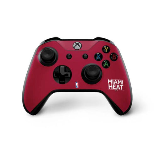 NBA Miami Heat Standard - Red Xbox One X Controller Skin