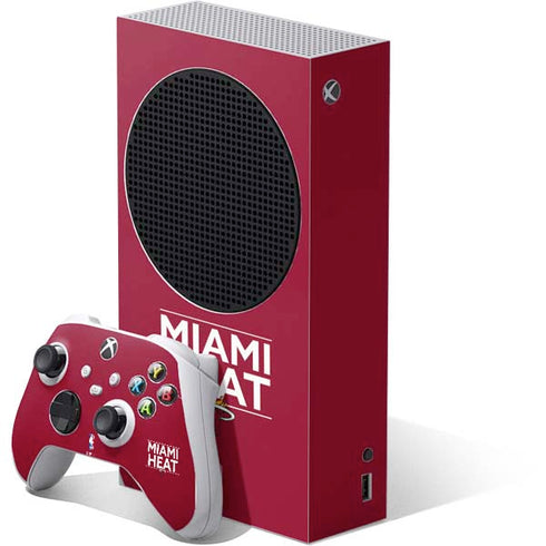 NBA Miami Heat Standard - Red Xbox Series S Skins