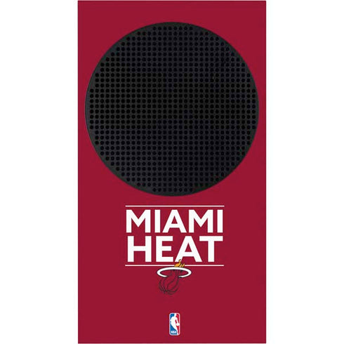 NBA Miami Heat Standard - Red Xbox Series S Skins