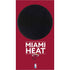 NBA Miami Heat Standard - Red Xbox Series S Skins
