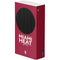 NBA Miami Heat Standard - Red Xbox Series S Console Skin