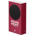 NBA Miami Heat Standard - Red Xbox Series S Console Skin