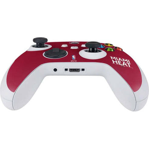 NBA Miami Heat Standard - Red Xbox Series S Controller Skin