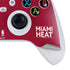 NBA Miami Heat Standard - Red Xbox Series S Controller Skin