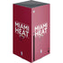 NBA Miami Heat Standard - Red Xbox Series X Console Skin