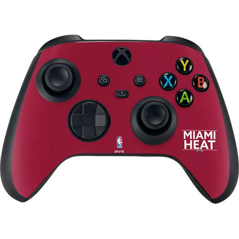 NBA Miami Heat Standard - Red Xbox Series X Controller Skin
