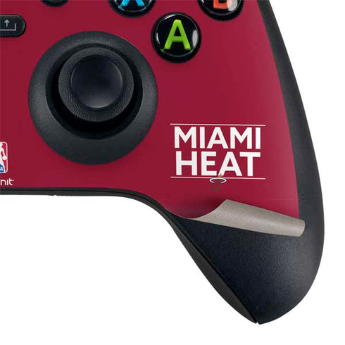 NBA Miami Heat Standard - Red Xbox Series X Controller Skin