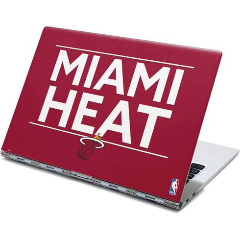 NBA Miami Heat Standard - Red Yoga 910 2-in-1 14in Touch-Screen Skin