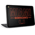 University of Miami Hurricanes HP Chromebook Skin
