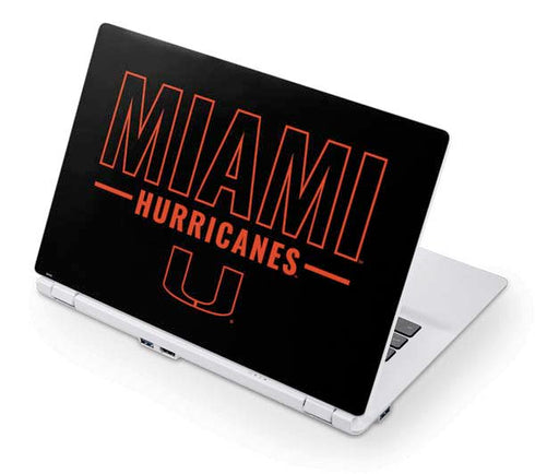 University of Miami Hurricanes Acer Chromebook Skin