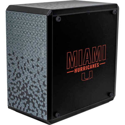 University of Miami Hurricanes Cooler Master MasterBox Q300L Mini Tower Skin