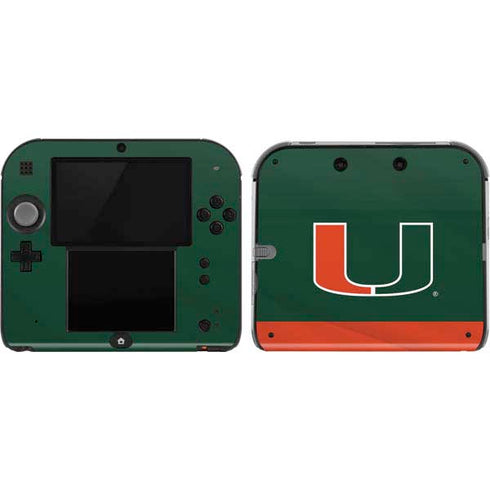 University of Miami Hurricanes Flag Nintendo 2DS Skin