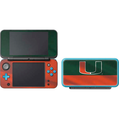 University of Miami Hurricanes Flag Nintendo 2DS XL (2017) Skin
