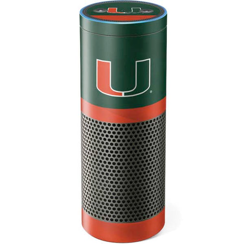 University of Miami Hurricanes Flag Amazon Echo Skin