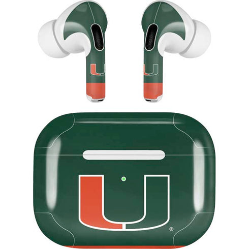 University of Miami Hurricanes Flag Apple AirPods Pro Skin
