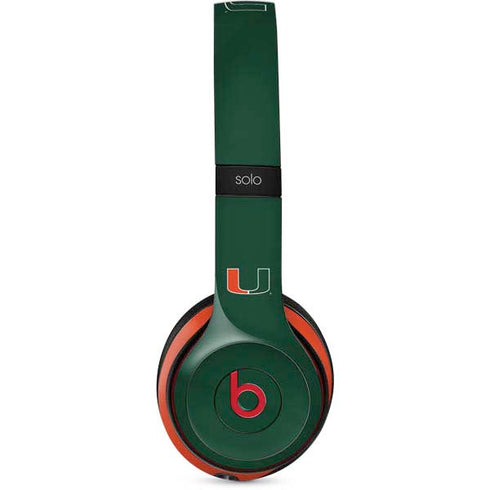 University of Miami Hurricanes Flag Beats Solo 2 Wireless Skin