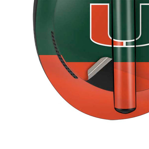 University of Miami Hurricanes Flag Bose Noise Cancelling Headphones 700 Skin