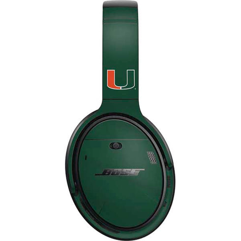 University of Miami Hurricanes Flag Bose QuietComfort 35 Headphones Skin