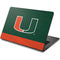 University of Miami Hurricanes Flag Dell Chromebook Skin