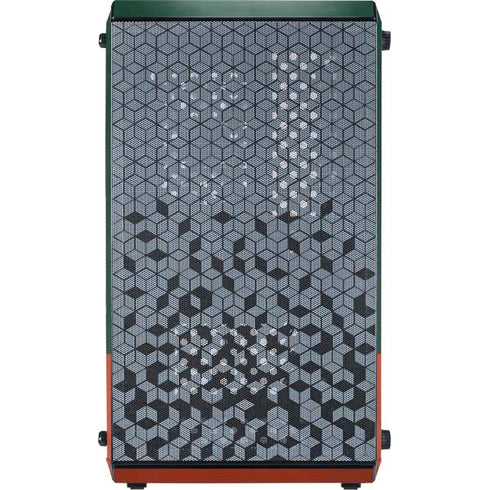 University of Miami Hurricanes Flag Cooler Master MasterBox Q300L Mini Tower Skin