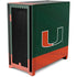 University of Miami Hurricanes Flag Corsair 4000D Tempered Glass Mid-Tower ATX Case Skin