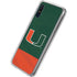 University of Miami Hurricanes Flag Galaxy A10e Clear Case