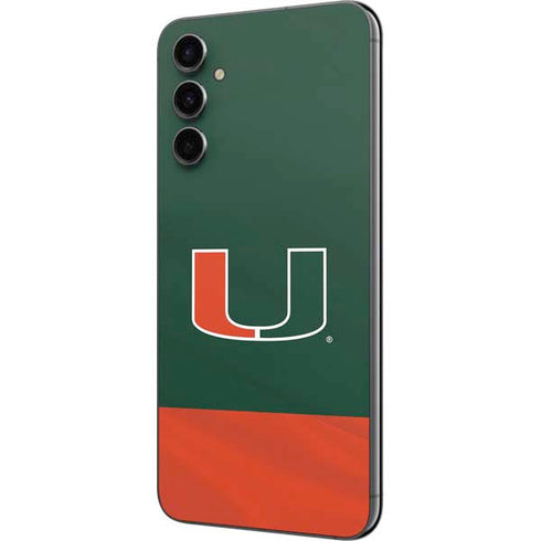 University of Miami Hurricanes Flag Galaxy A14 5G Skin