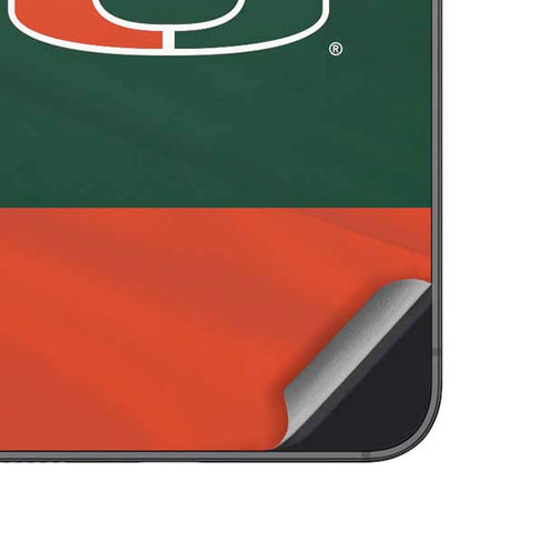 University of Miami Hurricanes Flag Galaxy A14 5G Skin