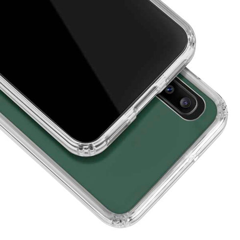 University of Miami Hurricanes Flag Galaxy A30 Clear Case