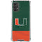 University of Miami Hurricanes Flag Galaxy A32 5G Clear Case