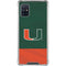 University of Miami Hurricanes Flag Galaxy A51 5G Clear Case