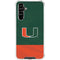 University of Miami Hurricanes Flag Galaxy A54 5G Clear Case