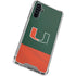 University of Miami Hurricanes Flag Galaxy A54 5G Clear Case