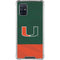 University of Miami Hurricanes Flag Galaxy A71 5G Clear Case