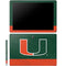 University of Miami Hurricanes Flag Galaxy Book 12in Skin