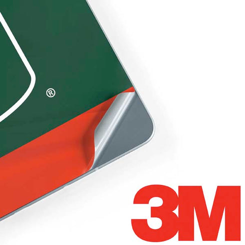 University of Miami Hurricanes Flag Galaxy Book 12in Skin