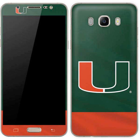University of Miami Hurricanes Flag Galaxy J7 Skin