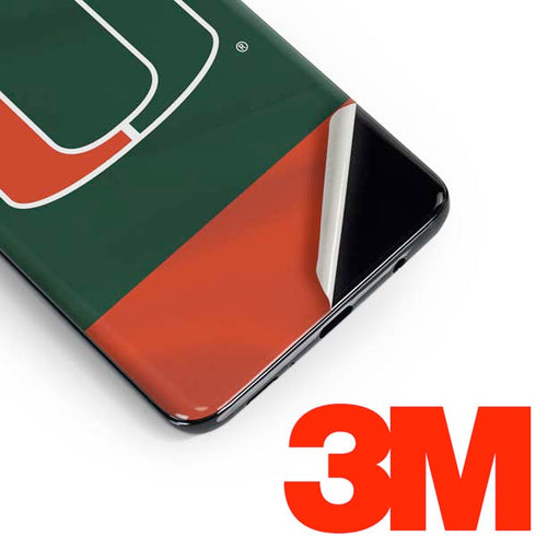 University of Miami Hurricanes Flag Galaxy S10 Plus Skin