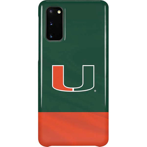 University of Miami Hurricanes Flag Galaxy S20 Lite Case