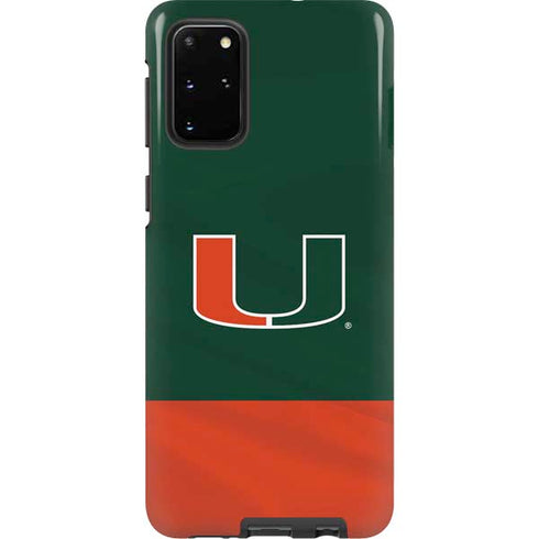 University of Miami Hurricanes Flag Galaxy S20 Plus Pro Case