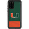 University of Miami Hurricanes Flag Galaxy S20 Plus Waterproof Case