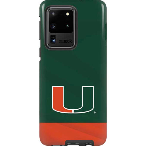 University of Miami Hurricanes Flag Galaxy S20 Ultra 5G Pro Case