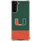 University of Miami Hurricanes Flag Galaxy S21 FE Clear Case