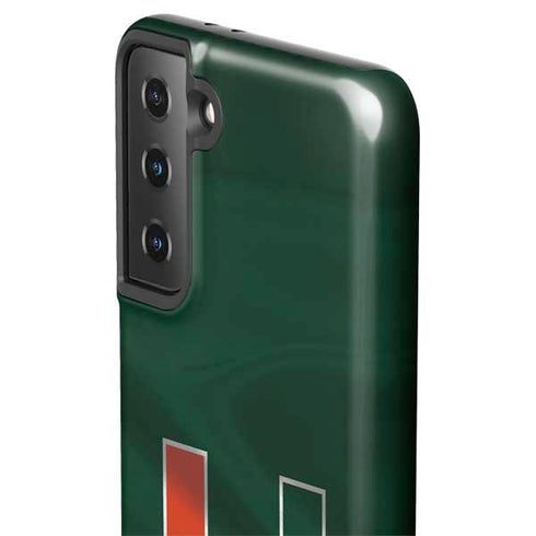 University of Miami Hurricanes Flag Galaxy S21 FE Pro Case