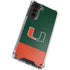 University of Miami Hurricanes Flag Galaxy S21 Plus 5G Clear Case