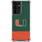 University of Miami Hurricanes Flag Galaxy S21 Ultra 5G Clear Case