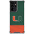 University of Miami Hurricanes Flag Galaxy S21 Ultra 5G Clear Case
