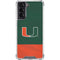 University of Miami Hurricanes Flag Galaxy S22 Clear Case